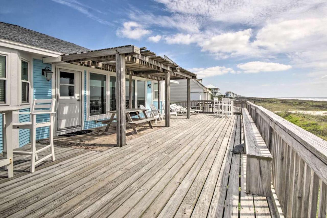 Gulf Front Retreat Villa Galveston Exterior photo