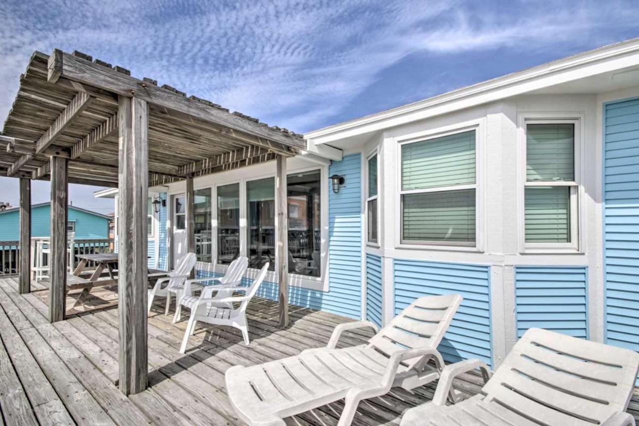Gulf Front Retreat Villa Galveston Exterior photo